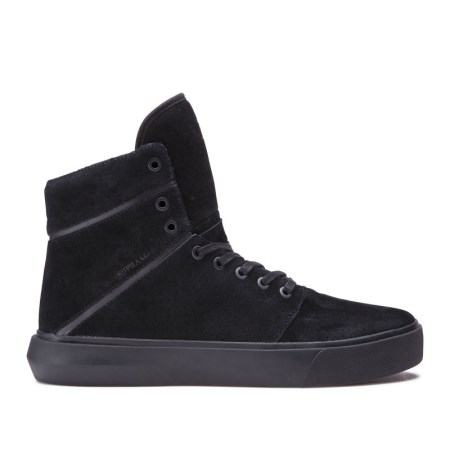 Supra Camino Svart Høye Sneakers Herre [NO-5-S750]